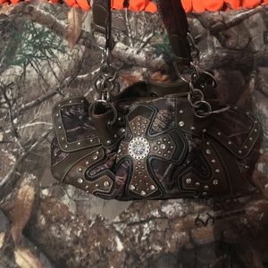 Camo Cross Purse